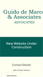 Mobile Screenshot of demarcoassociates.com